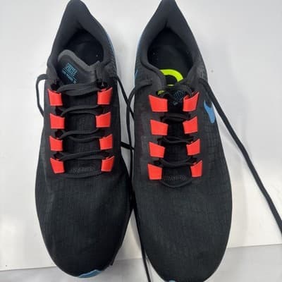 NEW Nike Air Zoom Pegasus 37 Running Shoes Black Men's BQ9646-011 Size 14 - Image 1