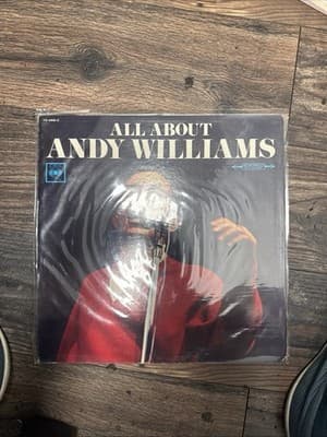vinyl records lp - All About Andy Williams Japan Press - Thumbnail 2