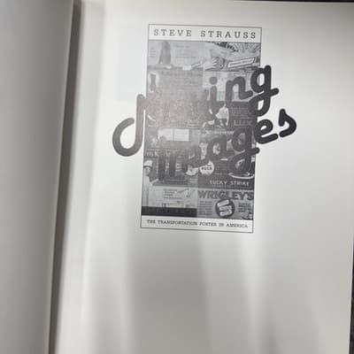 Steve Strauss Moving Images Transportation Poster in America 1984 - Thumbnail 2