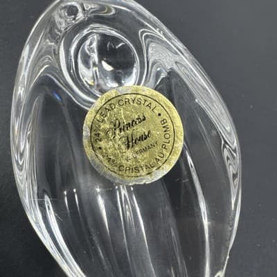 Princess House Crystal Duck Figurine Paperweight - Thumbnail 6