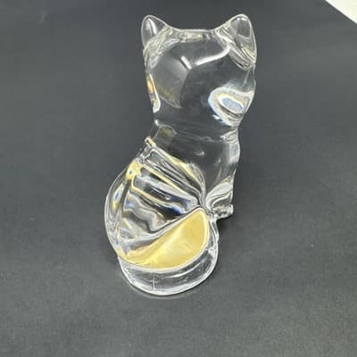 PRINCESS HOUSE WONDERS PETS CAT CRYSTAL FIGURINE- HAS A CHIP IN THE (CP3013983) - Thumbnail 3