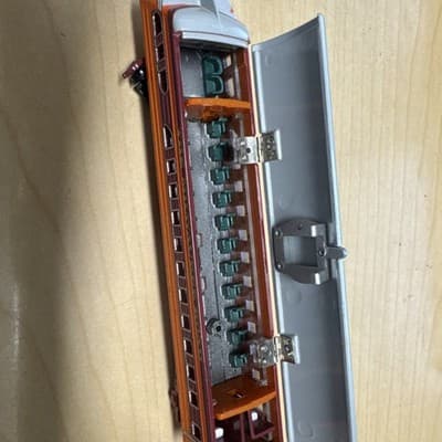Hallmark holiday ornament Lionel train observation car 2004. Orig. box - Thumbnail 4