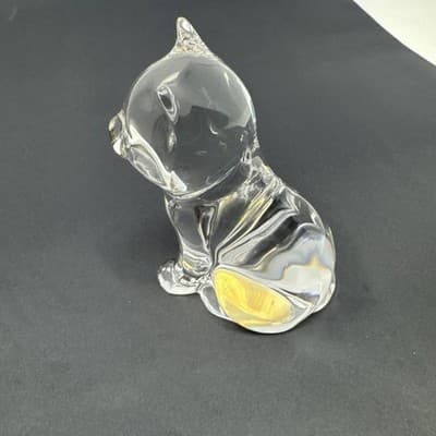 PRINCESS HOUSE WONDERS PETS CAT CRYSTAL FIGURINE- HAS A CHIP IN THE (CP3013983) - Thumbnail 5