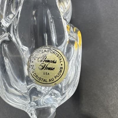 Princess House Bunny Rabbit 24% Lead Crystal Glass Figurine - Thumbnail 5