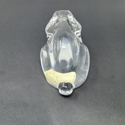 Princess House Bunny Rabbit 24% Lead Crystal Glass Figurine - Thumbnail 4