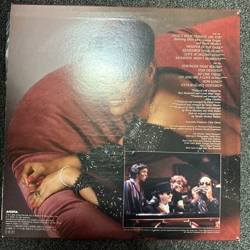 Dionne Warwick/Friends A27L2 Used LP Japan MINT - Thumbnail 2