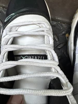 2018 MEN NIKE AIR JORDAN XI RETRO 11 EASTER EMERALD CONCORD [528895-145] 6.5 - Thumbnail 5