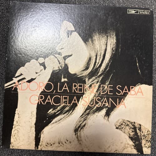 Graciela Susana / Adoro, La Reine de Saba / Vinyl Records Japan Mint - Image 1