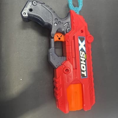 Zuru X-Shot Red Blaster Gun Toy - Thumbnail 2