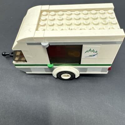 LEGO City Camper Caravan Trailer 60117 Partial Build Clean,Complete Trailer Only - Thumbnail 3