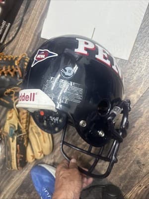 Riddell PENN NCAA OFFICIAL VINTAGE Football Helmet Size M - Thumbnail 4