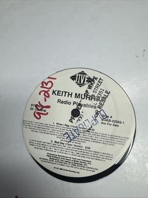 1998 - KEITH MURRAY - RADIO PLAYABLES FROM IT'S A BEAUTIFUL THING - JIVE PROMO - Image 1