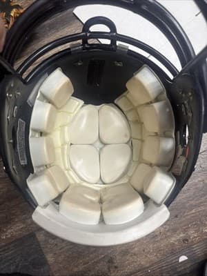 Riddell PENN NCAA OFFICIAL VINTAGE Football Helmet Size M - Thumbnail 8
