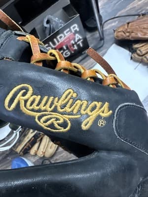 Rawlings GGP 200-4C 11.5 Inches Gold Glove Series Right Throw LHT Baseball Black - Thumbnail 8