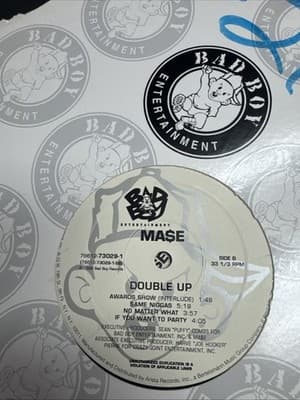 MASE “DOUBLE UP” 1999 2x12” VINYL LP – BAD BOY RECORDS - FREE SHIPPING! - Image 1
