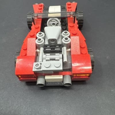 LEGO CREATOR 3-in-1 Sports Car (31100) Airplane, Race Car Complete Set 2 Manuals - Thumbnail 3