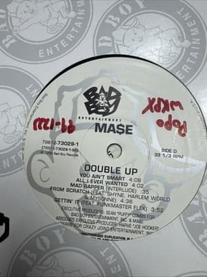 MASE “DOUBLE UP” 1999 2x12” VINYL LP – BAD BOY RECORDS - FREE SHIPPING! - Thumbnail 2