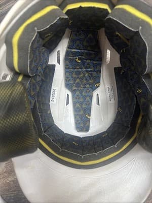 Rawlings Mach Carbon Open Face Batting Helmet 6 3/8-7 1/8 Lightweight Matt - Thumbnail 5