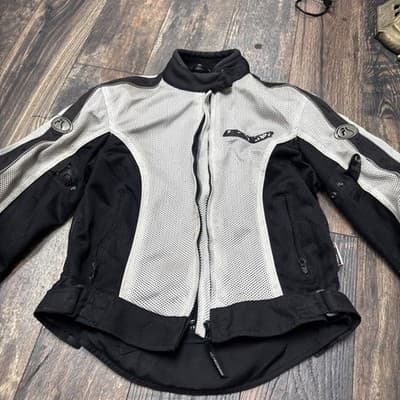 Tourmaster Intake Series 2 Jacket Armored Motorcycle Jacket US Men's Small - Image 1