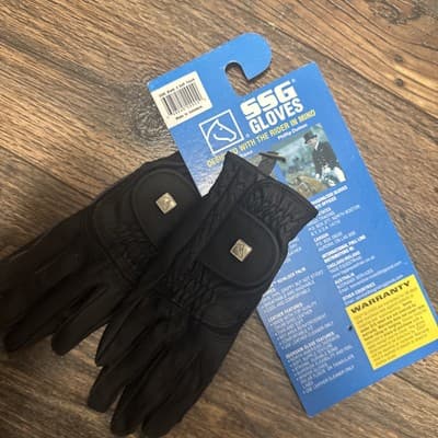Gloves for Kids Horse Riding, Size 4 - Image 1