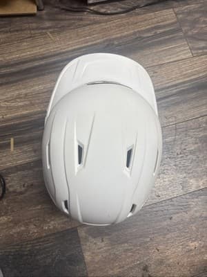 Rawlings Mach Carbon Open Face Batting Helmet 6 3/8-7 1/8 Lightweight Matt - Thumbnail 4