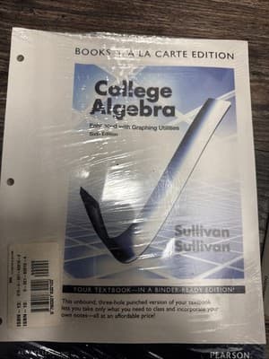 College Algebra Enhanced with Graphing Utilities 6th INSTRUCTORS ED. ALL ANSWERS - Image 1