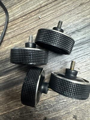 OEM Rubber Insulator Feet For Technics SL 1200 MK2 Turntables (Set Of 4) - Thumbnail 4