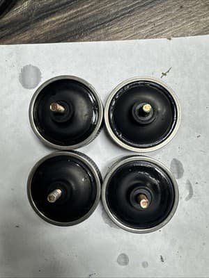 OEM Rubber Insulator Feet For Technics SL 1200 MK2 Turntables (Set Of 4) - Image 1
