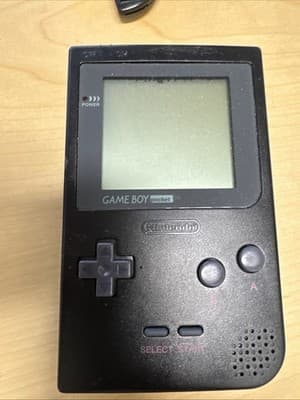 Nintendo Game Boy Pocket MGB-001 - BLACK - OEM T37 - Image 1