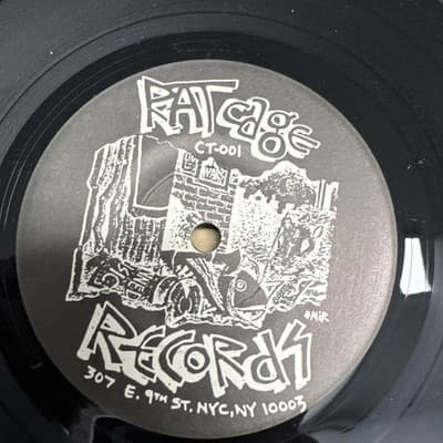 CRUCIAL T. -NYHC ep 1982 orig RAT CAGE RECORDS, Agnostic Front, Cro-Mags, PUNK - Thumbnail 5