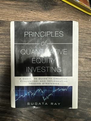 Principles of Quantitative Equity Investing: By D. Ray, Sugata - Very Good - Image 1