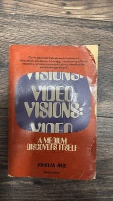 Video Visions A Medium Discovers Itself Jonathan Price Vintage Book DIY TV - Image 1
