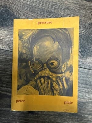 Pressure by Peter Plate Book Sci-Fi Abstract Art Cover Vintage Rare - Image 1