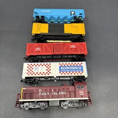 AHM ROCK ISLAND 799 LOCOMOTIVE - Made in Yugoslavia HO+4 New - Image 1
