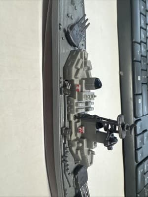 Motormax Appx 23cm Long Diecast 76786 - Battleship - Grey/Brown - Thumbnail 4