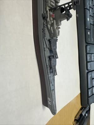 Motormax Appx 23cm Long Diecast 76786 - Battleship - Grey/Brown - Thumbnail 6