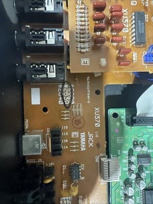 Yamaha XU570 / XV572 Jack Board Assembly -CVP 103. / Clavinova - Tested Working - Thumbnail 4