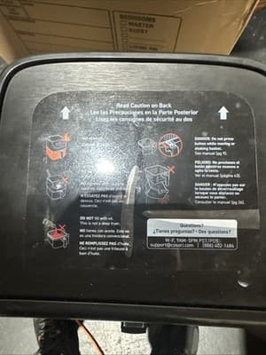 Cosori Premium 5.8Qt Air Fryer CP158-AF Digital Touchscreen - Tested Works - Thumbnail 3
