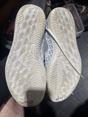 - Nike Mamba Rage Pure Platinum Size 12 Perfect Condition - Thumbnail 4