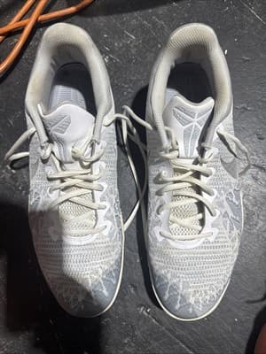 - Nike Mamba Rage Pure Platinum Size 12 Perfect Condition - Image 1