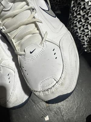 Nike Air Monarch IV White Size US Men's 14 Athletic Running Shoes - Thumbnail 6