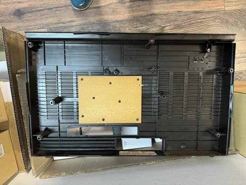 Back Panel Cover Sharp GF-818 GF-515 GF -888 Parts Cassette Boombox - Thumbnail 3