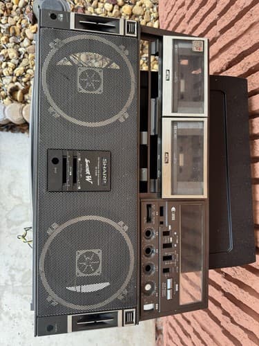 Front Cover Sharp GF-818 GF-515 GF -888 Parts Cassette Boombox - Image 1