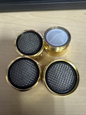 paffoni 28x1 aerator zaer003gf gold 4 units - Image 1