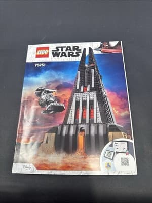 Death Vaders Castle, Lego 75251 Instruction Manual Only - Image 1