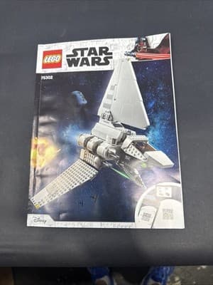 Lego 75302 Instruction Manual ONLY - Star Wars Imperial Shuttle - Very Good - Image 1