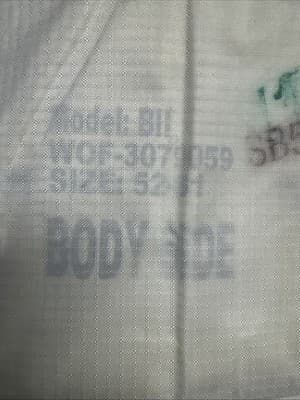 PACA - Personal Body Armour - Male 52- Level 2 - Model BII Front And Back - Thumbnail 5