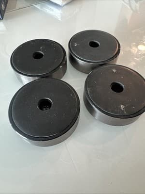 Set of 4 SONY TC-line Stereo Cassette Deck BOTTOM FEET - Image 1