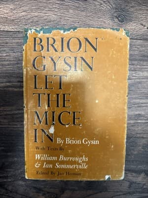 livre Brion GYSIN " let the mice in " édition Herman USA 1973 - Image 1