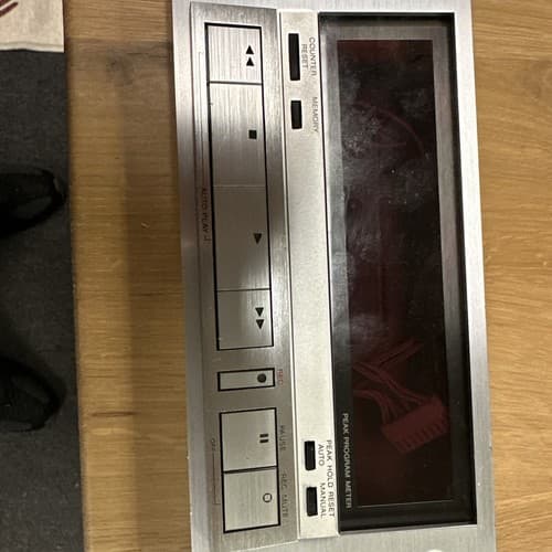Sony TC-K777 Front Panel - Thumbnail 4